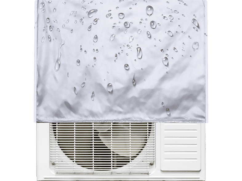 NK NK-HO340044 Funda de aire acondicionado Poliéster Resistente al Agua Blanco