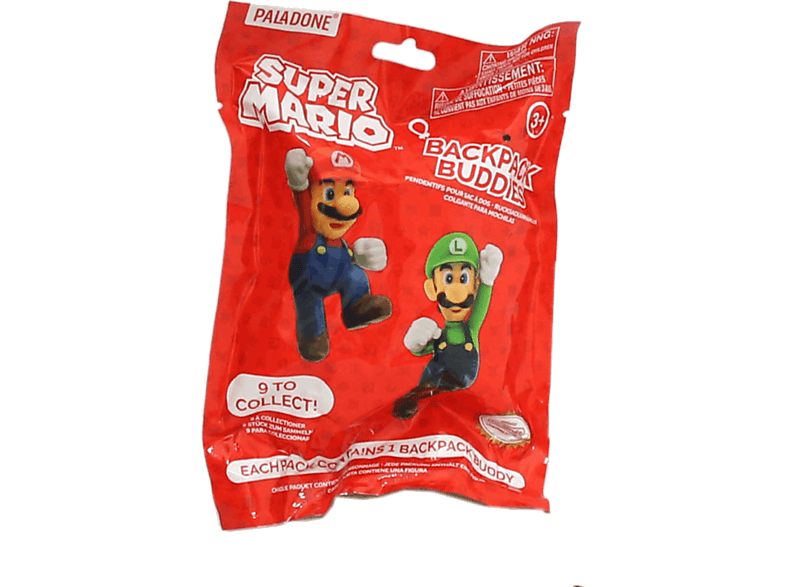 Magicbox Super Mario Backpack Buddies 9 modelos diferentes Modelo Aleatorio