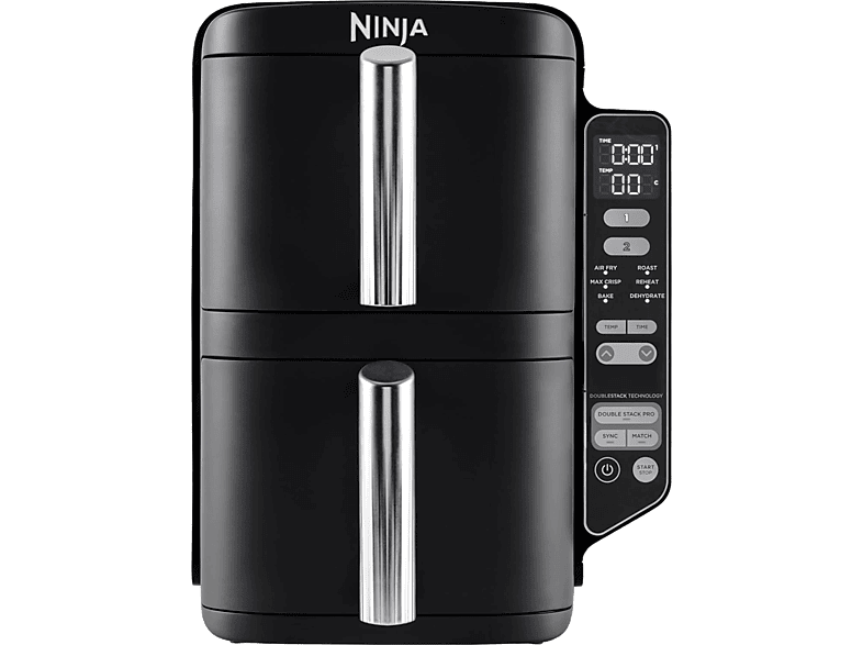 Ninja SL300EU 2470 W 7.6 l dividido en 2 bandejas Negro