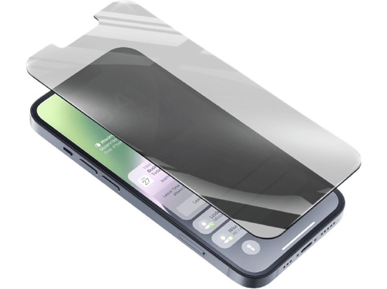 CellularLine Top Secret Glass Para iPhone 14 Filtro de privacidad Transparente