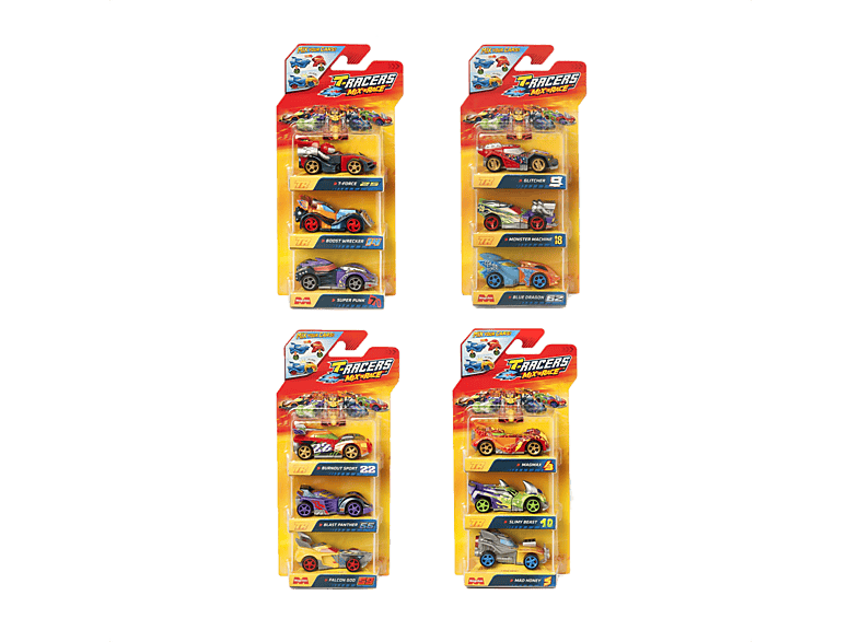 Magicbox T-Racers Mix´N Race Pack 3 Blíster Plástico Aleatorio