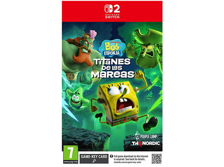 Nintendo Switch 2 Bob Esponja: Titanes de las mareas