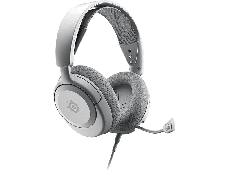 SteelSeries Arctis Nova 1P White Alámbrico Multiplataforma Audio espacial 360° Blanco