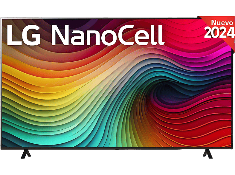 LG 75NANO82T6B UHD 4K Procesador Inteligente 4K α5 Gen7 Smart TV DVB-T2 (H.265) Negro