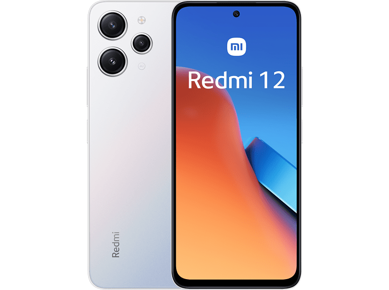 Xiaomi Redmi 12 Polar Silver 128 GB 4 GB RAM 6.79 FHD+ IPS MediaTeck Helio G88 5000 mAh Android