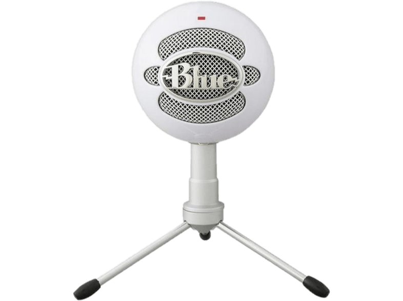 Blue Snowball Ice USB Para PC Mac y PS4 Blanco