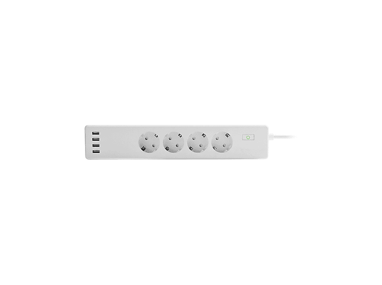 muvit iO MIOSTR003 4 tomas corriente 4 USB Blanco