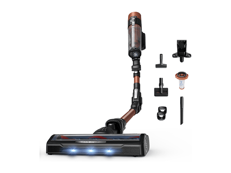 Rowenta X Force Flex 10.80 RH7A73 Potencia succión 120 AW 300 W 60 min autonomía Accesorios Especial mascotas Naranja