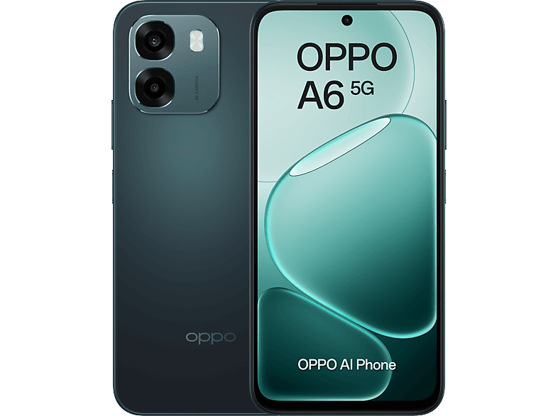 OPPO A6 5G Sapphire Black 256 GB 6 GB RAM 6.75 LCD Mediatek Dimensity 6300 (6nm) 6.500mAh
