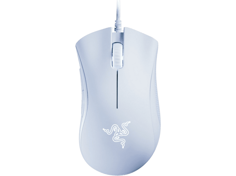Razer DeathAdder Essential Por cable 6400 ppp 30 G USB 1000 Hz Hyperesponse Blanco