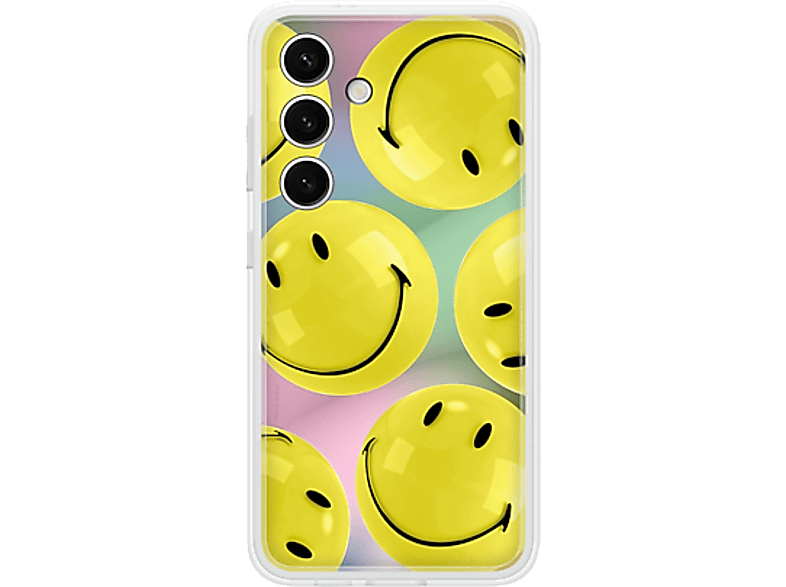 Samsung para Galaxy S24 Plus Flipsuit Smiley Amarillo