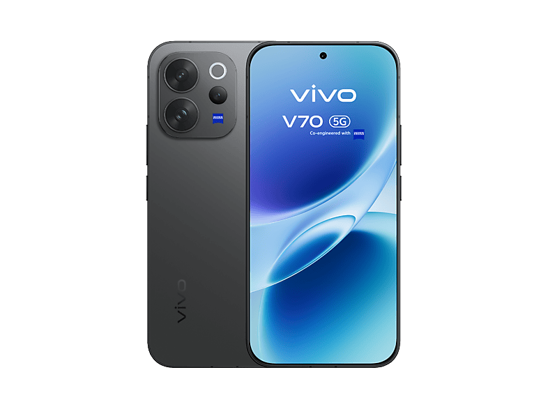 vivo V70 Authentic Black 512GB 12GB RAM 6.59 AMOLED Snapdragon® 7 Gen 4 6500 mAh