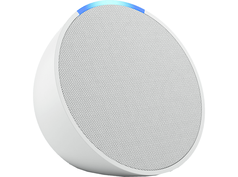 Amazon Echo Pop Bluetooth con Alexa de sonido potente y compacto Blanco