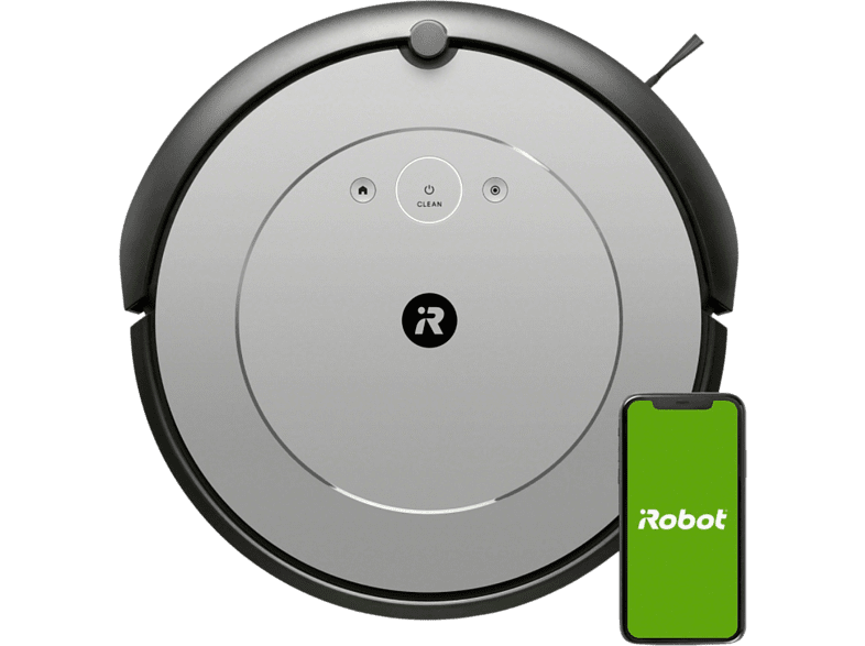 iRobot Roomba i1156 Tecnología Dirt Detect Autonomía 75 min Asistente de voz WiFi Gris