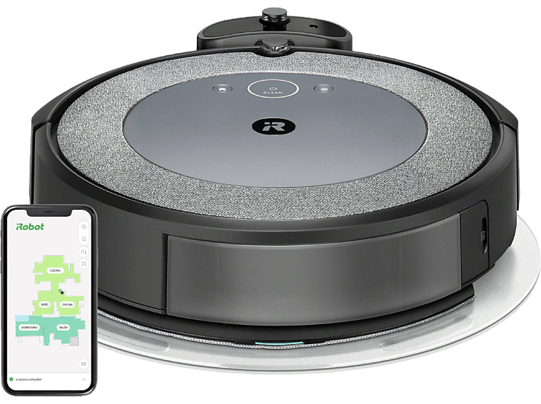 iRobot Roomba Combo® i5 750W 276ml 75 min 68db(A) Gris