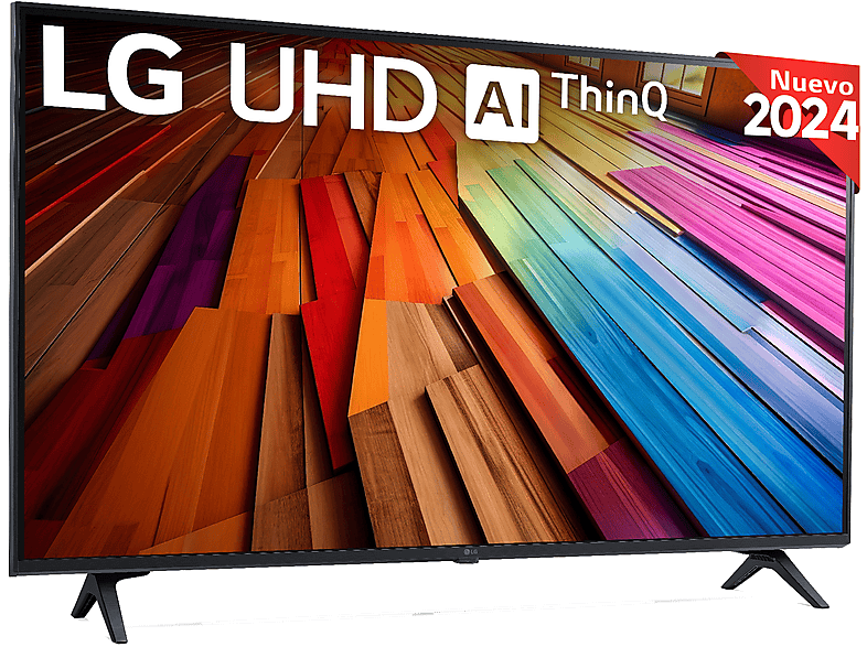 LG 43UT80006LA UHD 4K Procesador Inteligente 4K α5 Gen7 Smart TV DVB-T2 (H.265) Negro