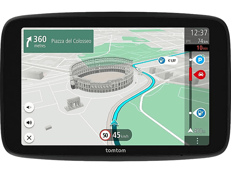 Tom Tom Go Superior 7 7  Mapas del mundo Negro