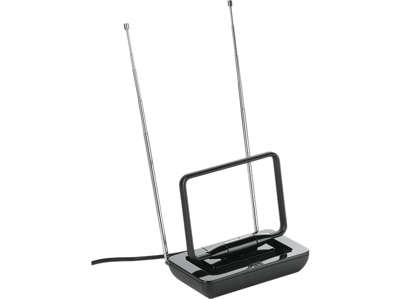 One For All SV9125 Para interior DVB-T/ DVB-T2 Compatible con HD 75 Ω Negro