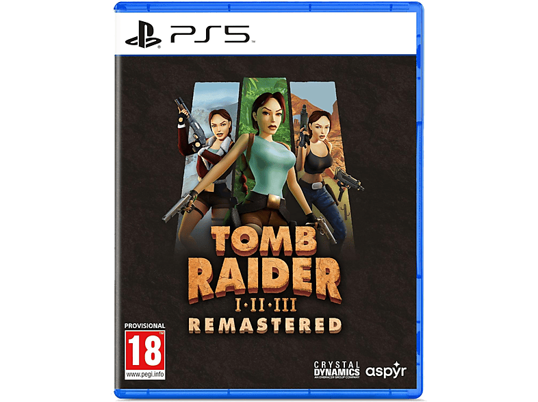 PS5 Tomb Raider 1-2-3 Remastered (Lara Croft)