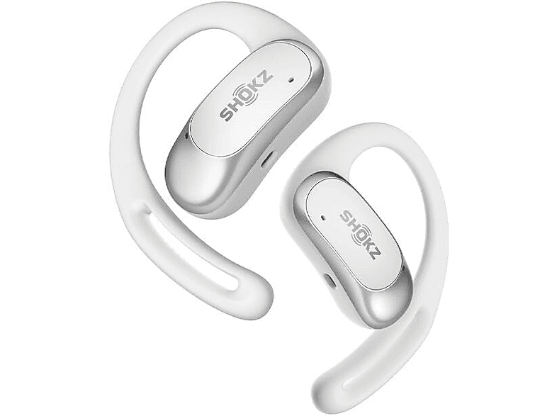 Shokz OpenFit Air Intraurales Bluetooth IP54 28h Autonomía Blanco