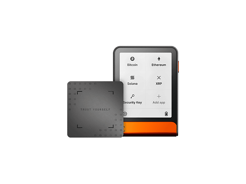 Ledger Flex™ + Recovery Key Bluetooth 1.8MB Almacenamiento Pantalla táctil de E Ink® 2.84 Naranja