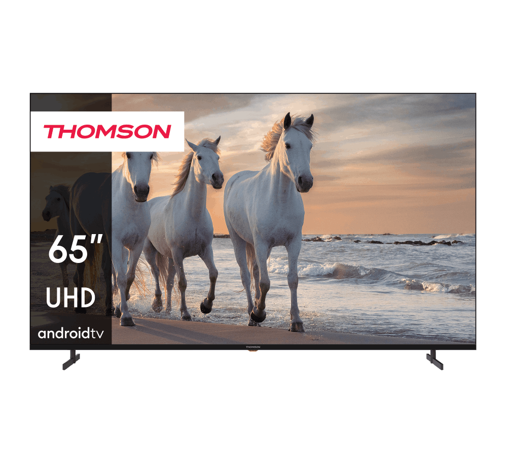 Thomson 65UA5S13 UHD 4K ARM CA55 Quad core Smart Android TV Dolby Vision Negro
