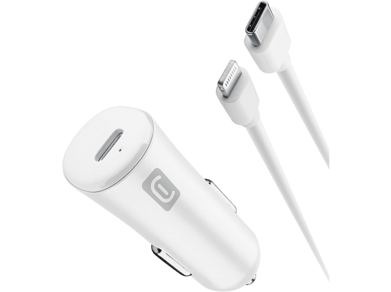 Cellular Line CBRIPHKITC2LMFI20W Para iPhone 8 o posteriores Cable 100 cm 20 W Blanco