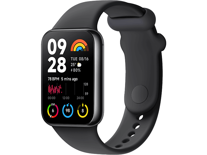 Xiaomi Smart Band 8 Pro 1.74 AMOLED Hasta 14 días 150 modos deportivos Negro