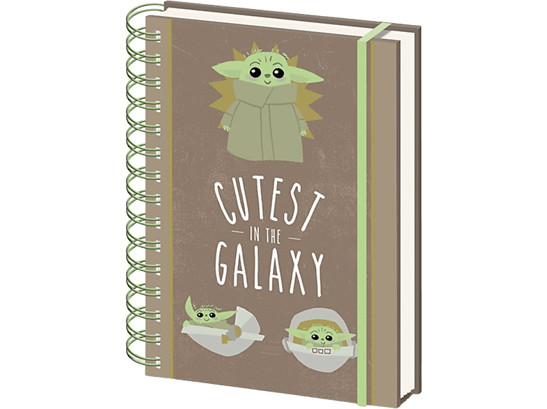 Pyramid International Star Wars The Mandalorian: Cutest In The Galaxy A5 Espiral Verde
