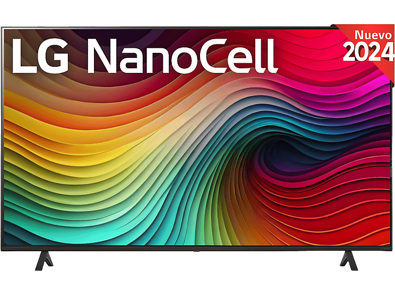 LG 55NANO82T6B UHD 4K Procesador Inteligente 4K α5 Gen7 Smart TV DVB-T2 (H.265) Negro
