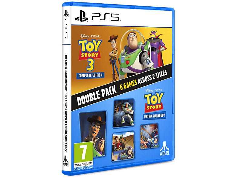 PS5 Toy Story: Retro Roundup! + Toy Story 3 Complete Edition Double Pack