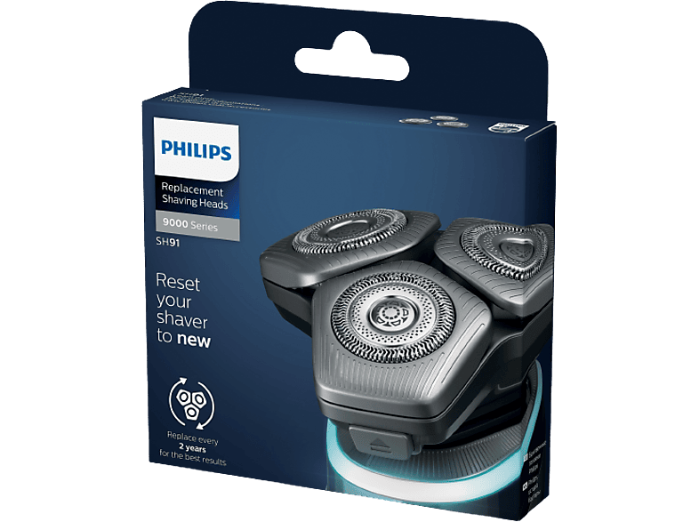 Philips SH91/50 Cuchillas NanoTech Dual Precision Autoafilables Inox