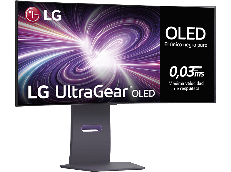 LG 34GS95UE OLED UltraGear™ Curvo 33.9 WQHD 0.03 ms 240 Hz HDMI x2 Morado Grisáceo