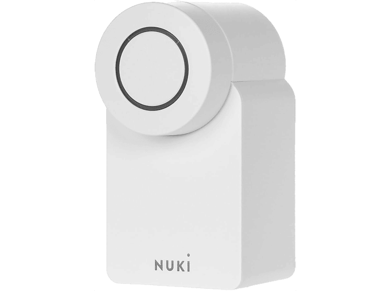 NUKI Smart Lock (4.ª generación)  Amazon Alexa Google Home o Apple Blanco