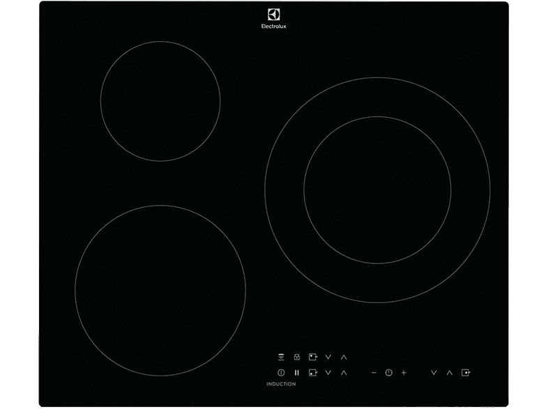 Electrolux LIT60336C Inducción Eléctrica 3 zonas 60 cm Sin marco Negro