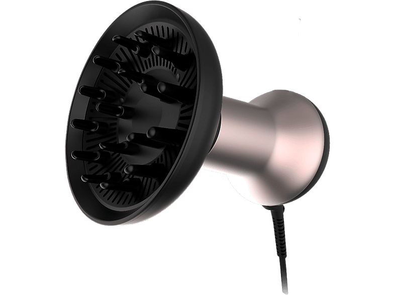 Cecotec Bamba IoniCare MagiCurls Black 800 W 3 temperaturas 2 velocidades Cable 360º Tecnología iónica antifrizz Difusor Black