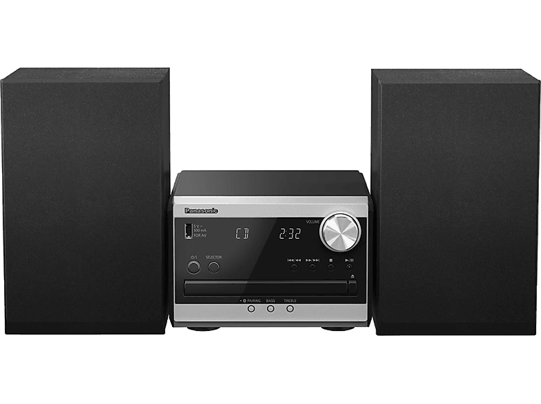 Panasonic SC-PM270 20 W Bluetooth FM y CD USB A Negro