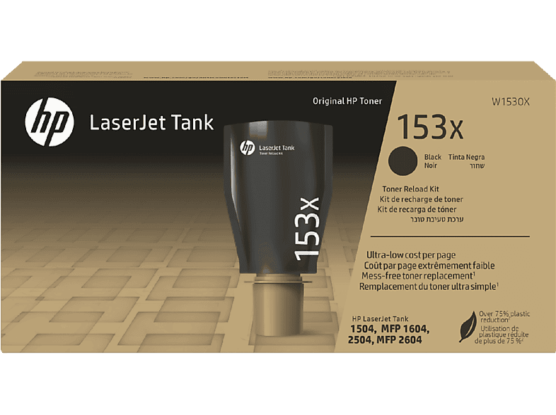 HP Original HP 153X LaserJet Tank Negro