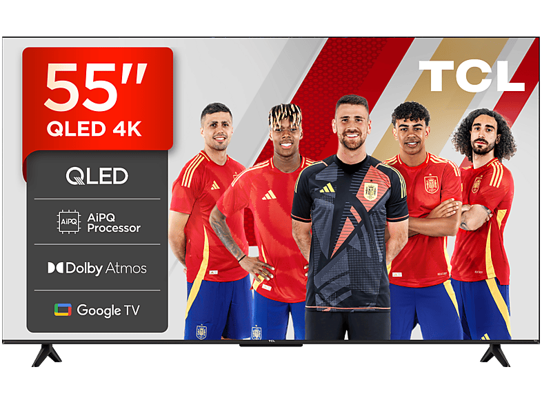 TCL 55T69C UHD 4K Procesador AiPQ Smart TV DVB-T2 Negro
