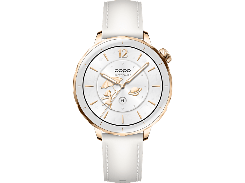 OPPO Watch X2 Mini 335 mm 130mm-210mm Acero inoxidable +100 Modos Depotivos Color OS Watch 7.0 + Wear OS 5.0 5ATM Blanco