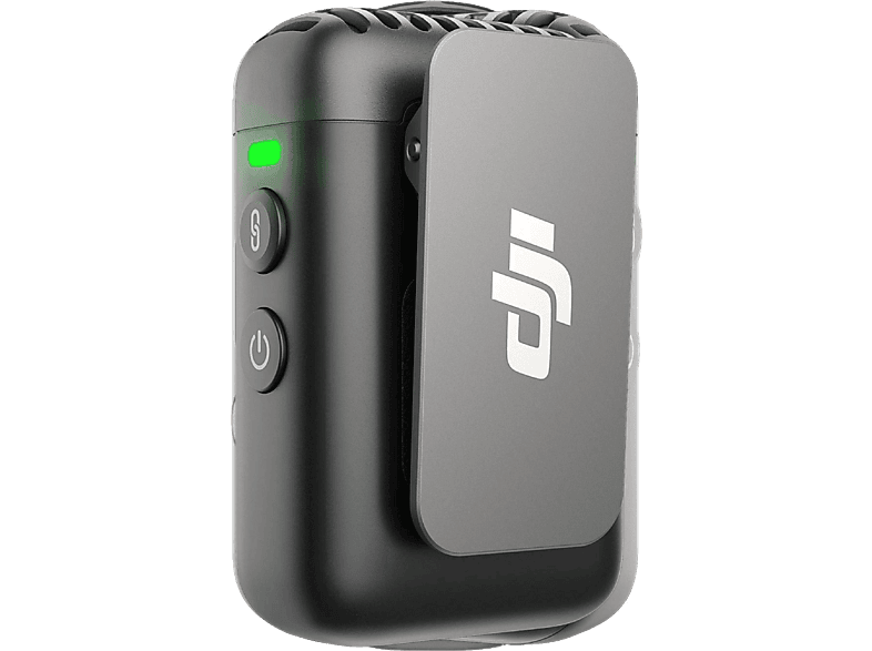 DJI Mic 2 (2 TX + 1 RX + Estuche de carga) Cancelación de Ruido Inteligente Audio Omnidireccional 6h Autonomía 250m Alcance Negro
