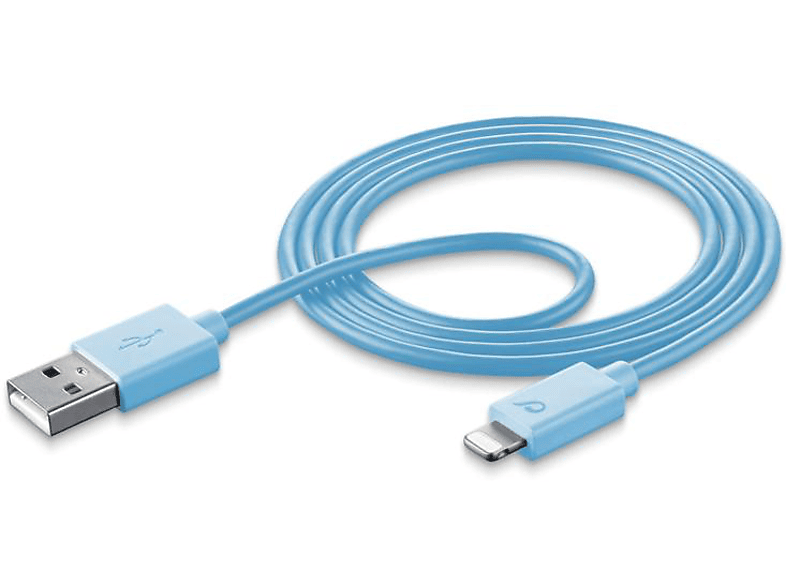 CellularLine USBDATAMFISMARTB 1m USB A Lightning Azul