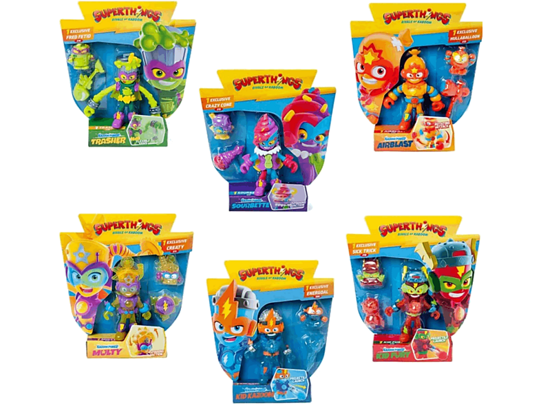Magicbox Superthings: Kazoom Power Mission Figura Kazoom Kids surtido