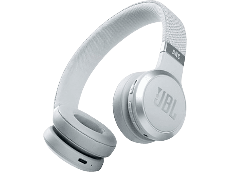 JBL Live 460 NC De diadema Bluetooth 5.0 USB 50 h Conexión multipunto Blanco