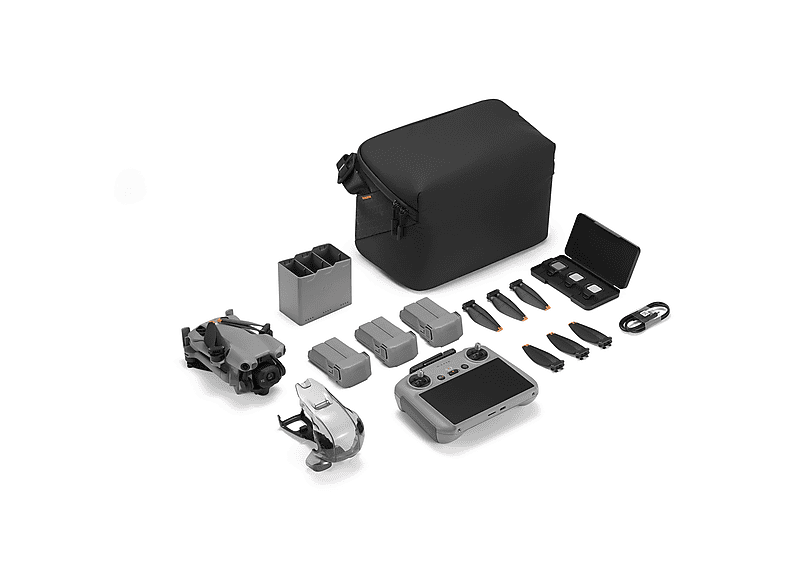 DJI Mini 5 Pro Fly More Combo (DJI RC2) 50 megapixel 36 min Autonomía Sensor CMOS de 1 pulgada con 50 MP Detección de Obstáculos Gris