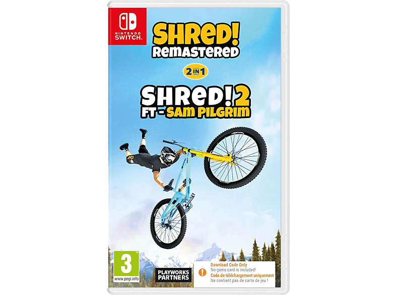 Nintendo Switch Shred 2 en 1: Shred! + Shred!2 Ft. Sam Pilgim (Código en la caja)