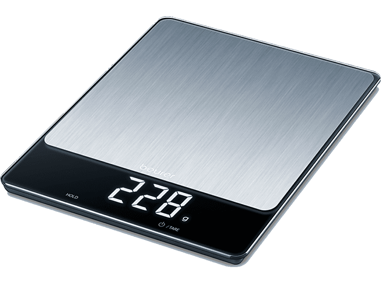 Beurer KS 34 XL 15 kg Pantalla LCD Antihuellas Inox
