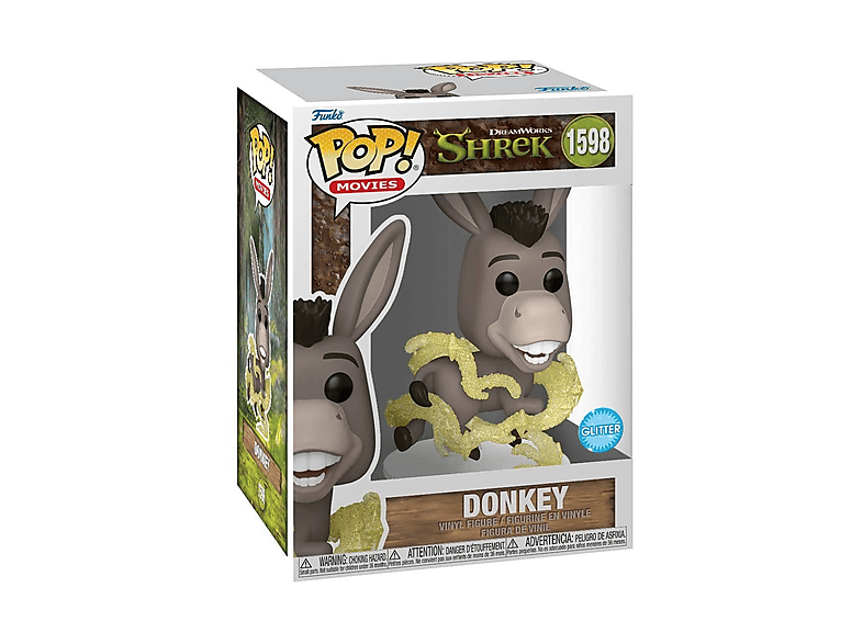 Shrek: Donkey (Glitter) Vinilo 10 cm