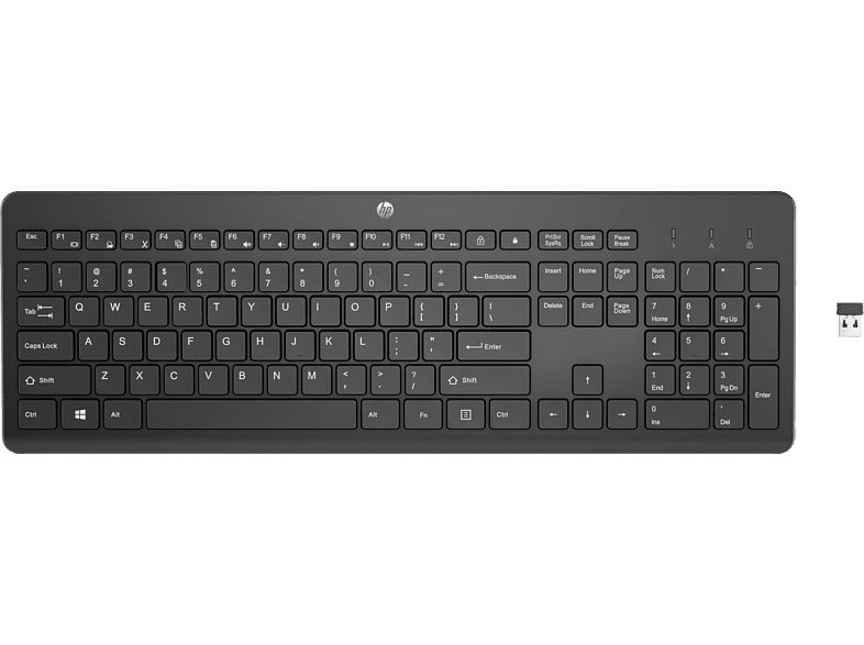 HP Teclado inalámbrico 230 3L1E7AA Bluetooth Negro
