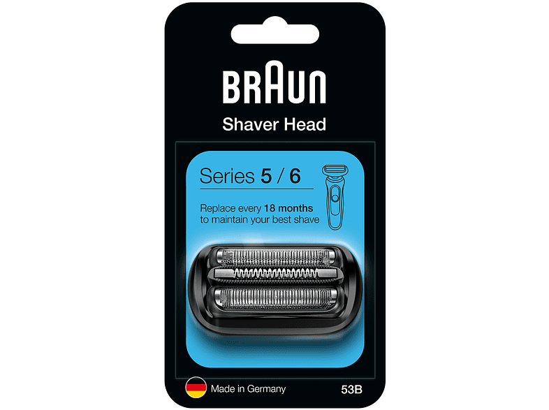 Braun 53B Para Series 5 y 6 Cabezal Negro